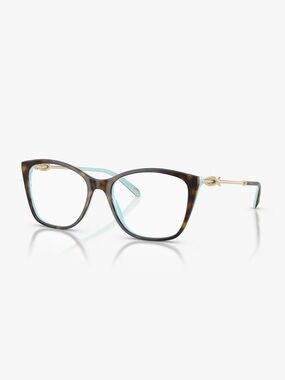 Tiffany & CO Havana On Tiffany Blue Eyeglasses TF2160B